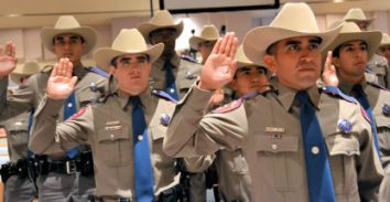 texas dps troopers patrol highway academy graduation graduates sworn ceremony latest their tgi